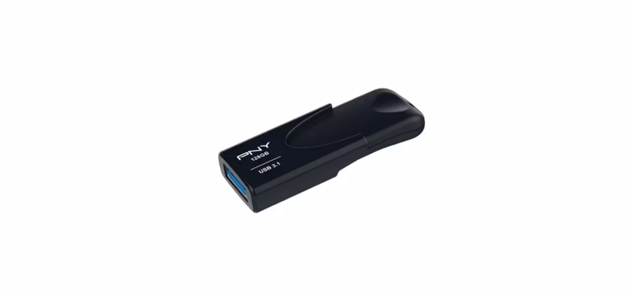 فلش مموری PNY USB3.1 مدل Attaché 4 ظرفیت 128 گیگابایت