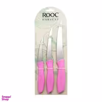 چاقو آشپزخانه روک مدل هاروست کد 010025 مجموعه 3 عددی