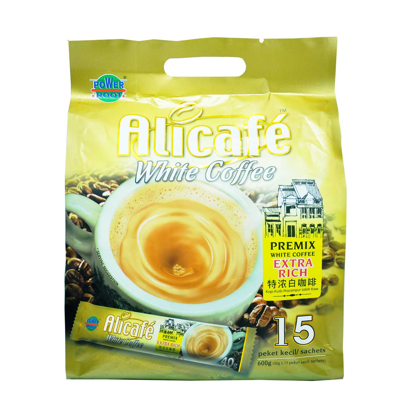 علی کافه وایت کافی 15 عددی - Alicafe