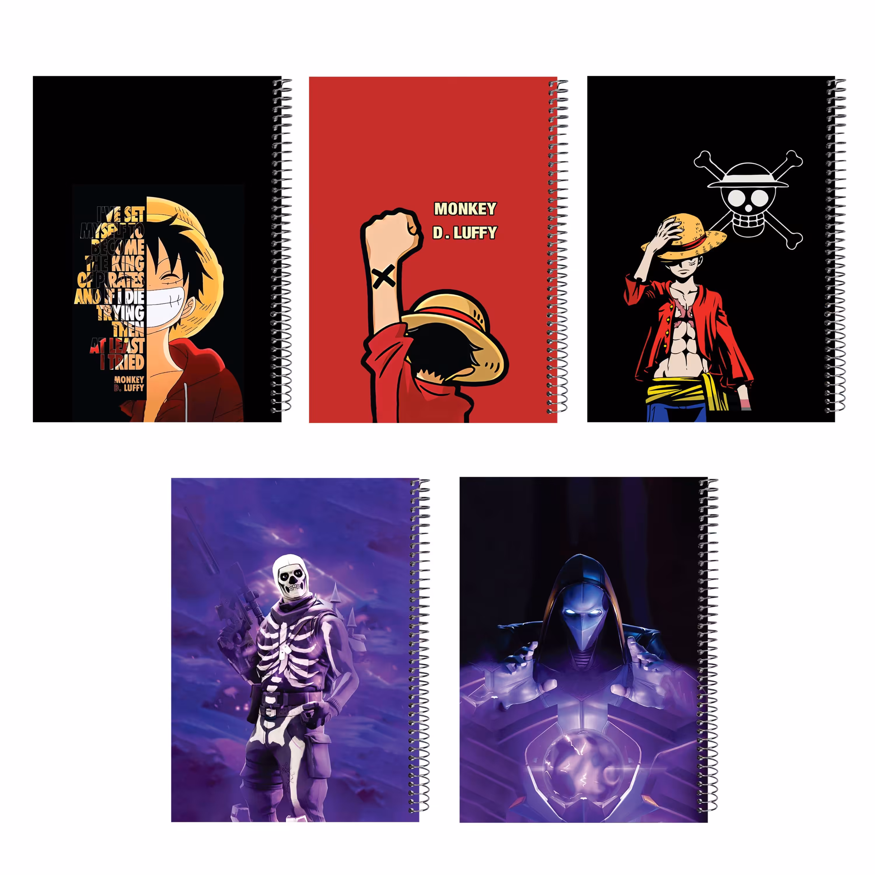 دفتر مشق 60 برگ پدیده نقش طرح کالکشن game کد 01 بسته 5 عددی