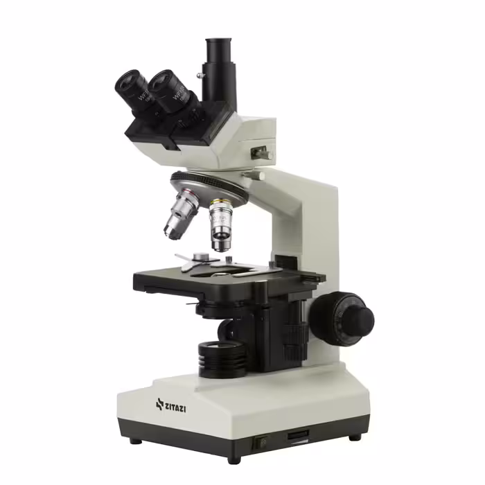 میکروسکوپ آزمایشگاهی زیتازی TrinoView Plus مدل Z55T - هد 3 چشمی و بزرگنمایی 1600 برابری