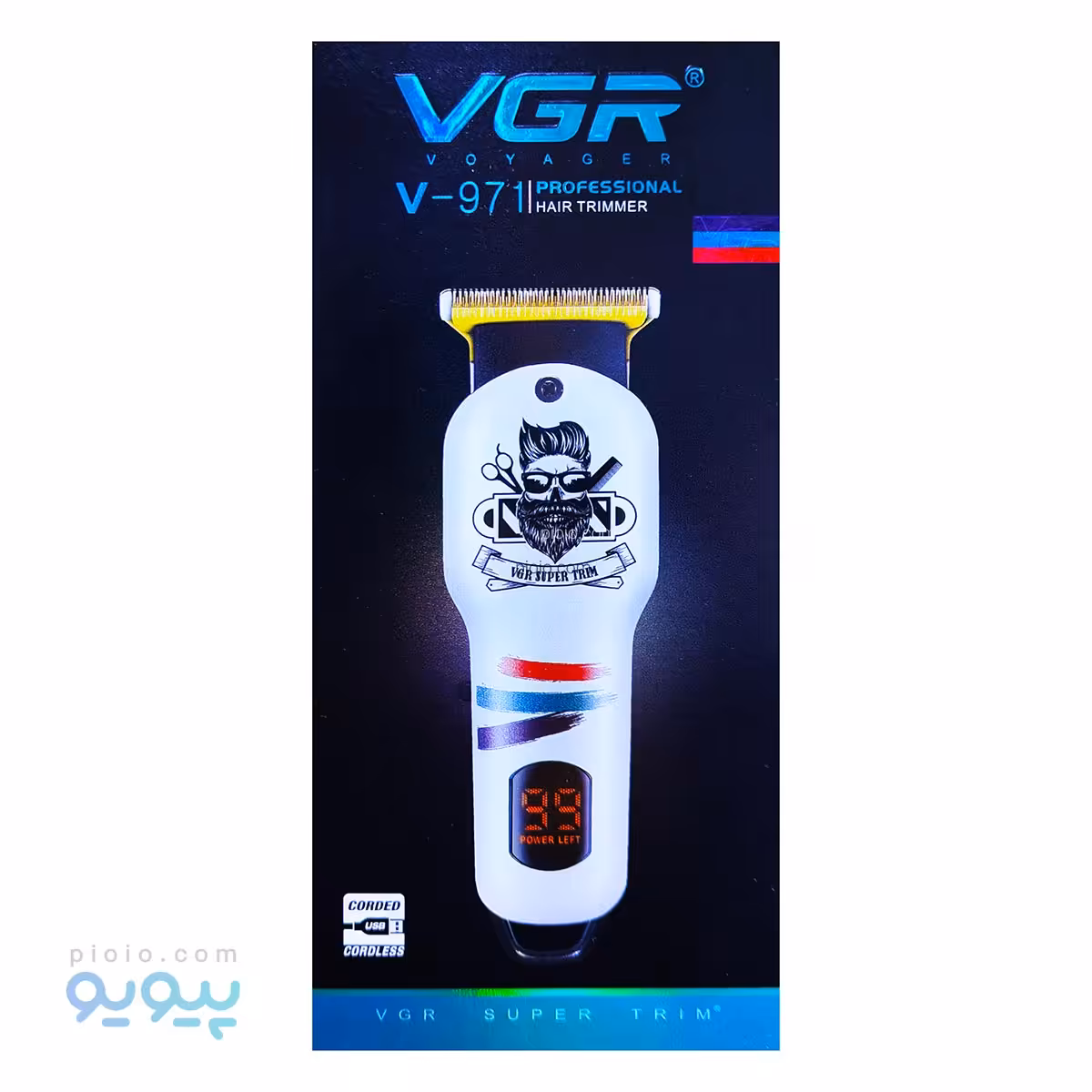 ماشین اصلاح وی جی آر مدل V-971 تک و عمده