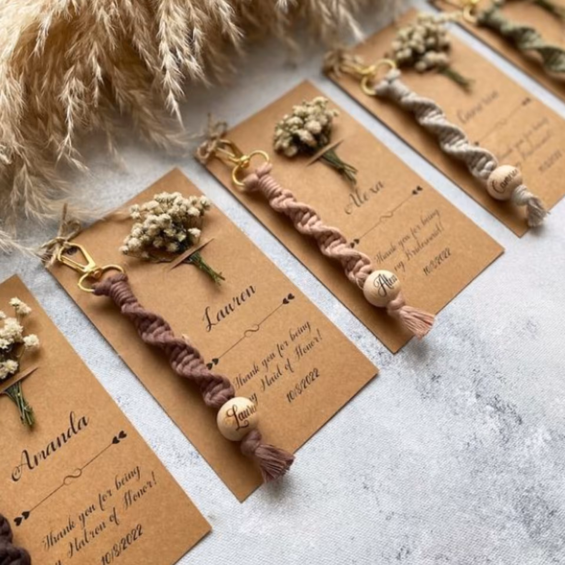 گیفت (جاکلیدی)مکرومه طرح پیچ