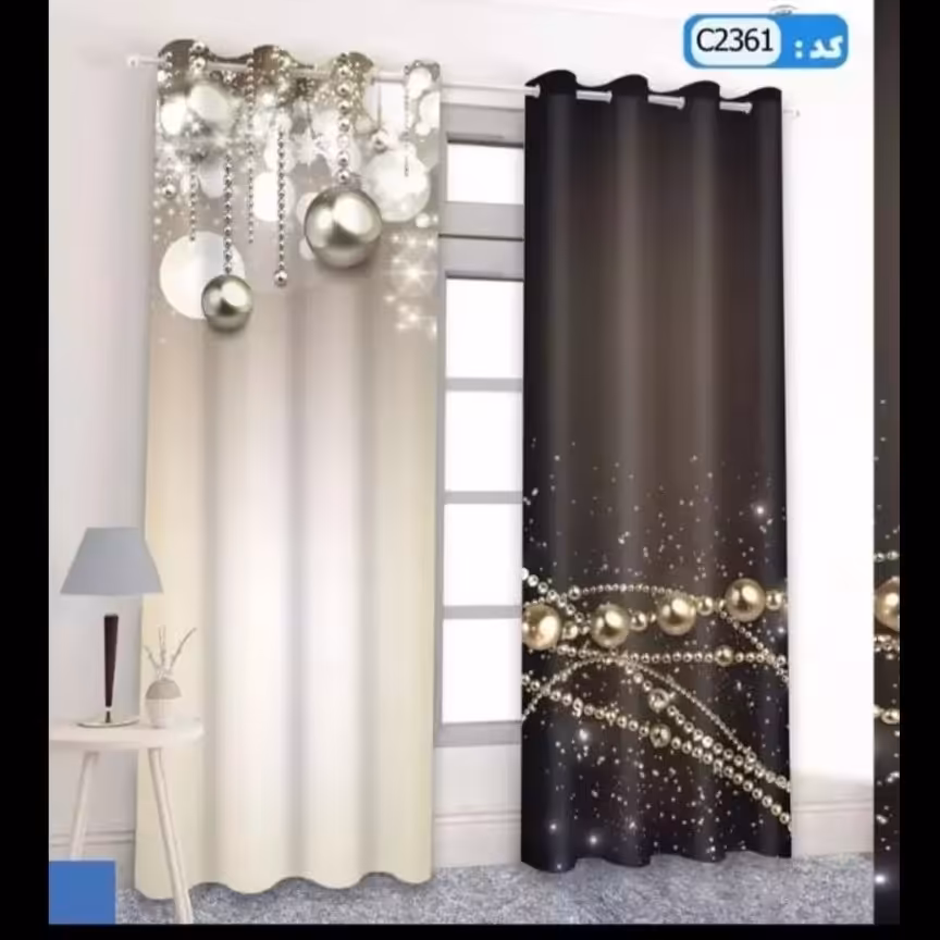 پرده تصویری پانچ شده سفارشی ارتفاع 3 متر و عرض 1.5 متر  در کد 2361