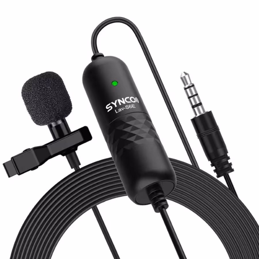 میکروفون یقه ای سینکو Synco S6E Lavalier Microphone