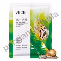 ماسک  ورقه ای  صورت عصاره حلزون برند VEZE وِزِ - 25 گرم