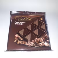 شکلات کاکائویی تابلتی با طعم قهوه ویولتا شرکت فرمند(پک 2 عددی)