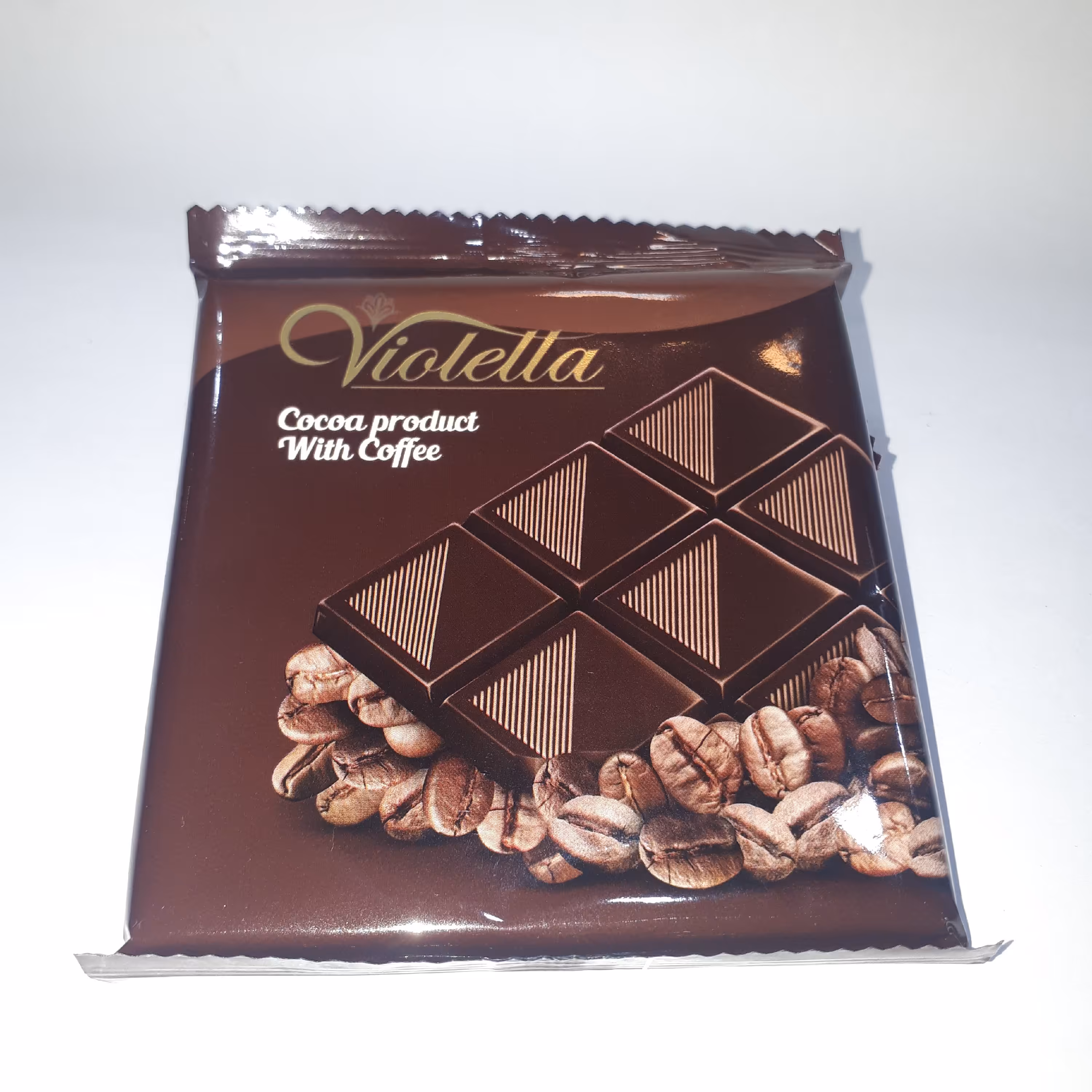 شکلات کاکائویی تابلتی با طعم قهوه ویولتا شرکت فرمند(پک 2 عددی)