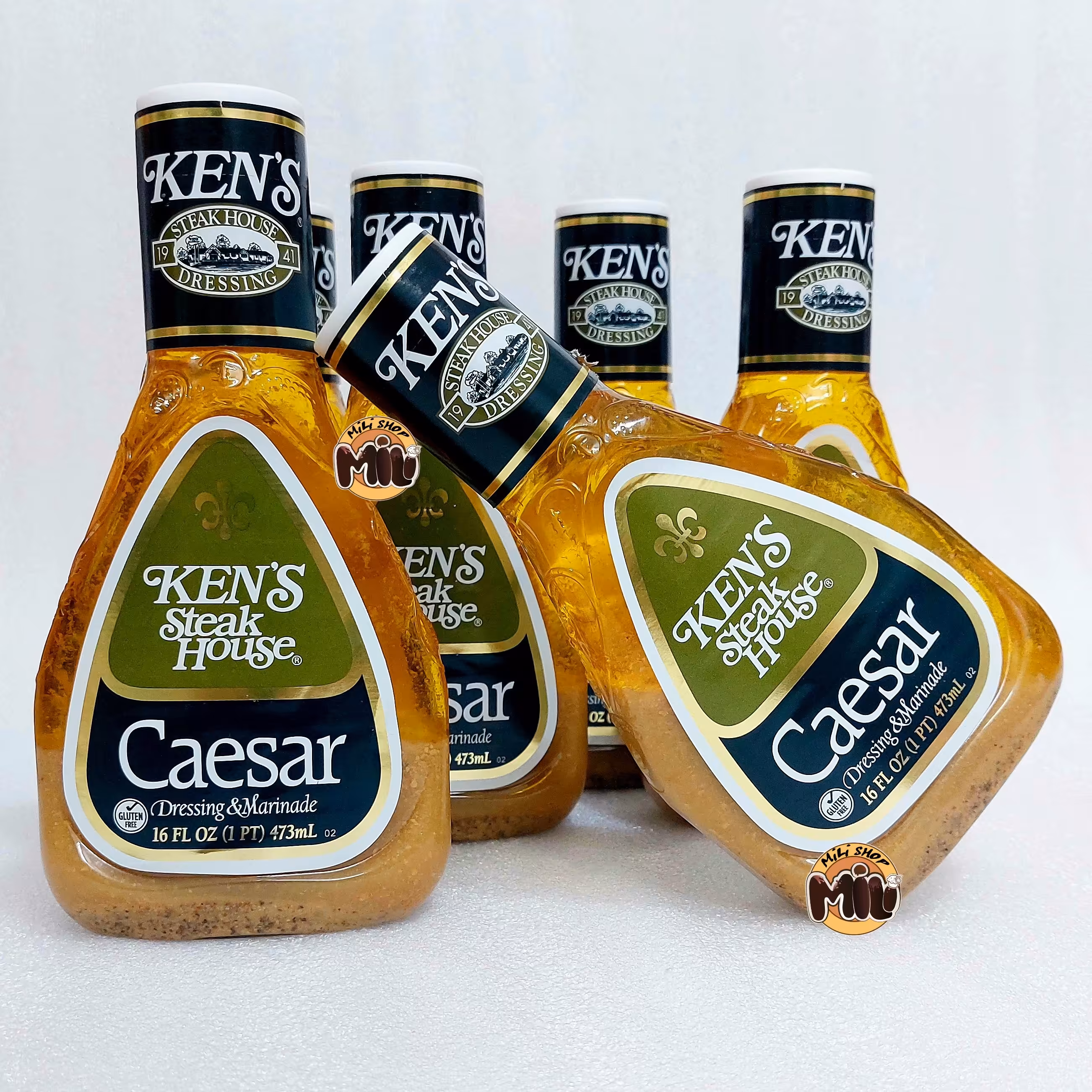 سس سالاد سزار کنز KENS بدون گلوتن(پک1عددی)وزن 473 میل