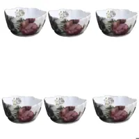 پیاله لمونژ طرح ملودی بسته 6 عددی (پس کرایه)