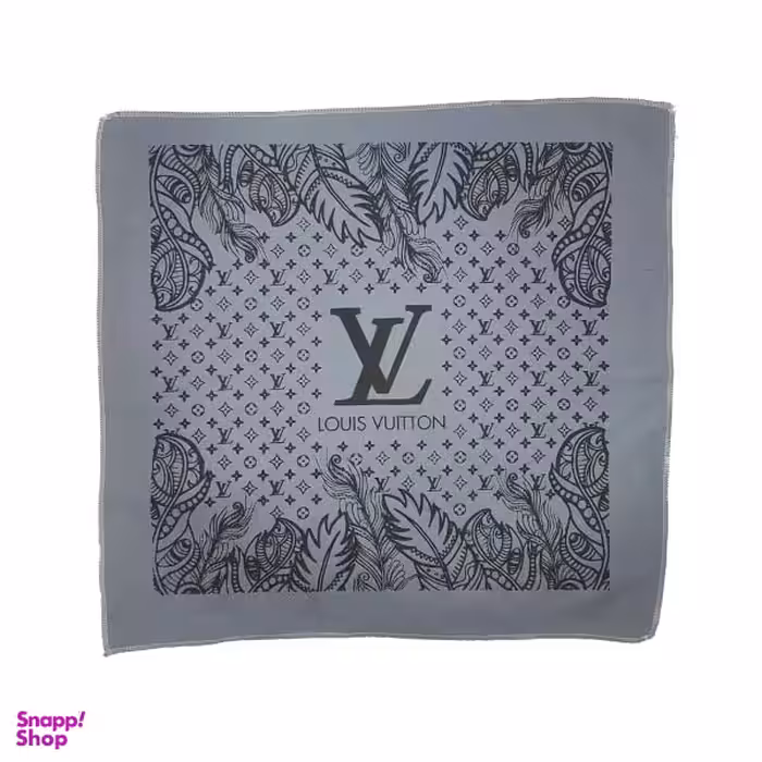 دستمال سر و گردن طرح لویی ویتون مدل B308