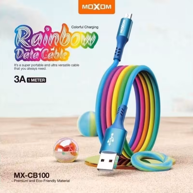 کابل شارژ  usb به usb type-c تنوع رنگ هفت رنگ مطابق عکس کیفیت بالا 