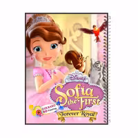  دفتر نقاشی 40 برگ طرح سوفیا جلد گلاسه کد  4200