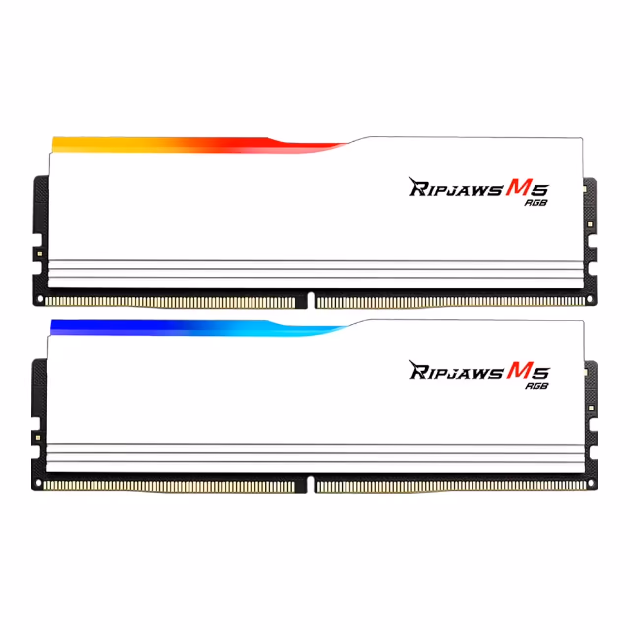 رم دسکتاپ جی اسکیل مدل Ripjaws M5 RGB White DDR5 6000MHz CL36 ظرفیت 32 گیگابایت