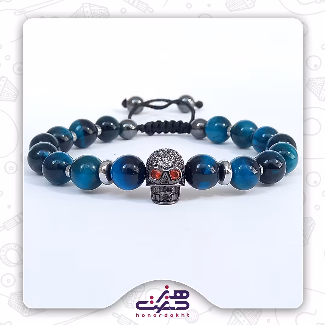 دستبند چشم ببر و سوارکی