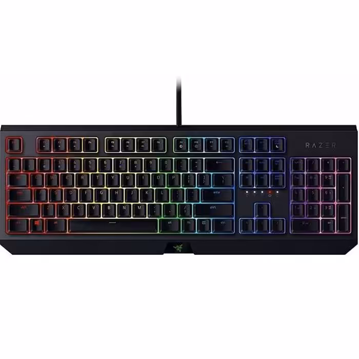 کیبورد مکانیکی ریزر مدل Blackwidow Green Mechanical Switches