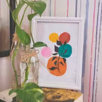 تابلو نقاشی مینیمال سایز A5