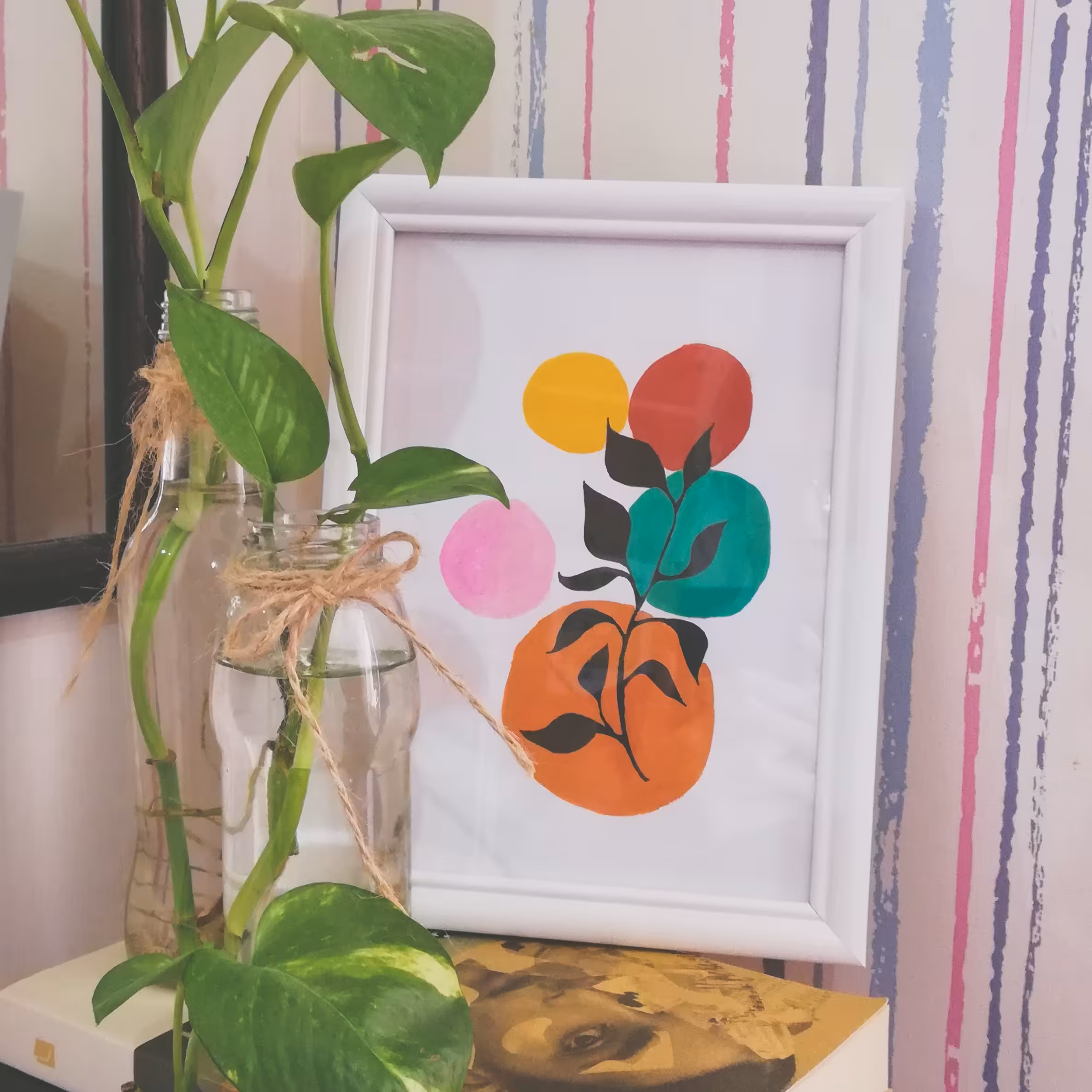 تابلو نقاشی مینیمال سایز A5