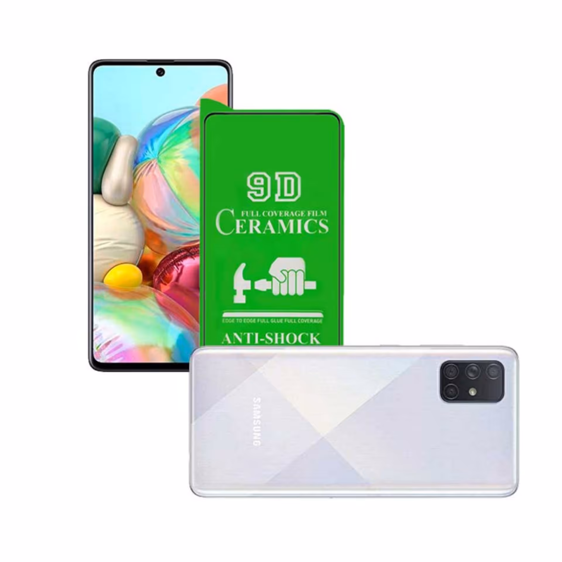 گلس سرامیکی مناسب برای گوشی موبایل سامسونگ Samsung Galaxy A71 ( a71) 