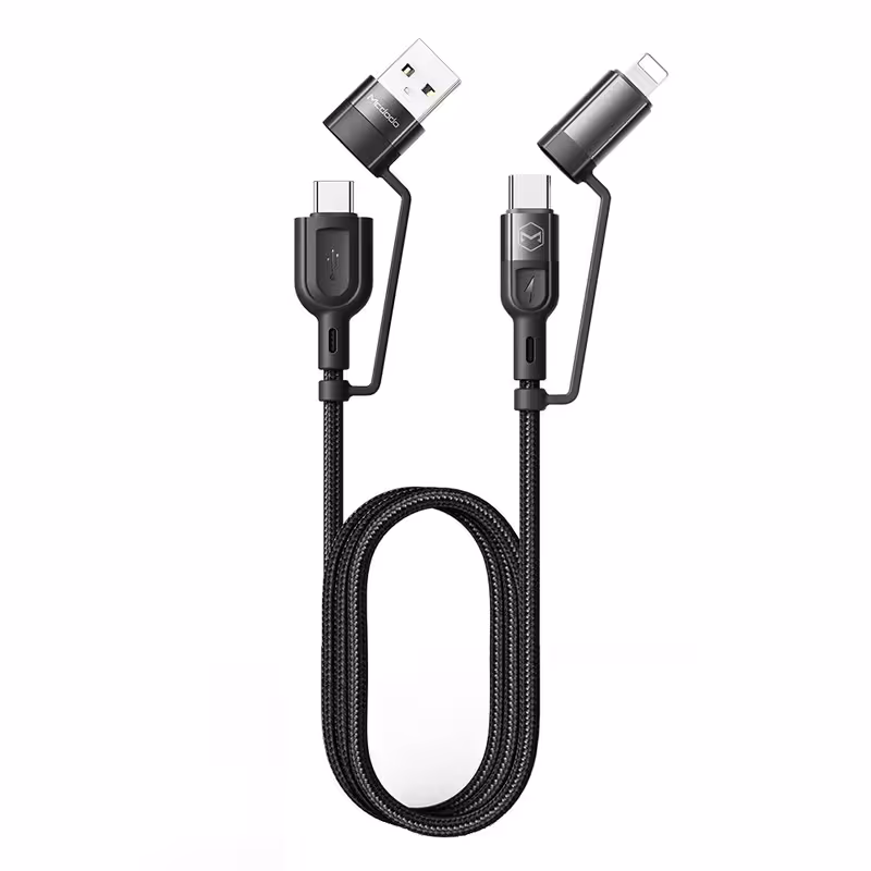 کابل تبدیل USB / USB-C به لایتنینگ / USB-C مک دودو مدل MC-CA-8070 طول 1.2 متر