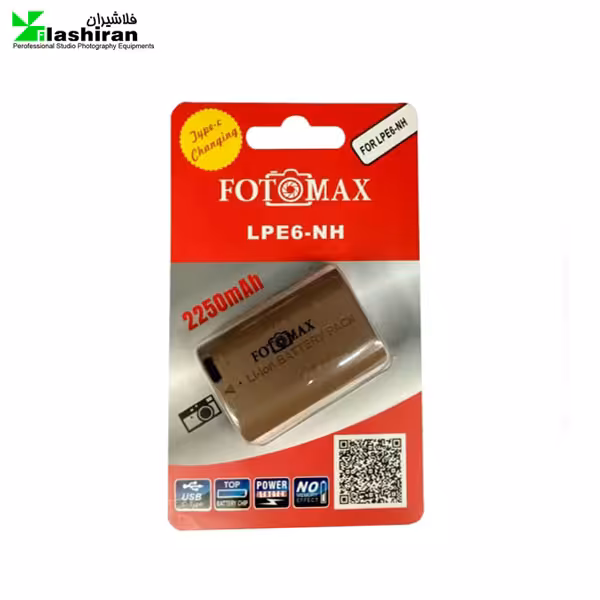 باتری فوتومکس FOTOMAX LPE6-NH