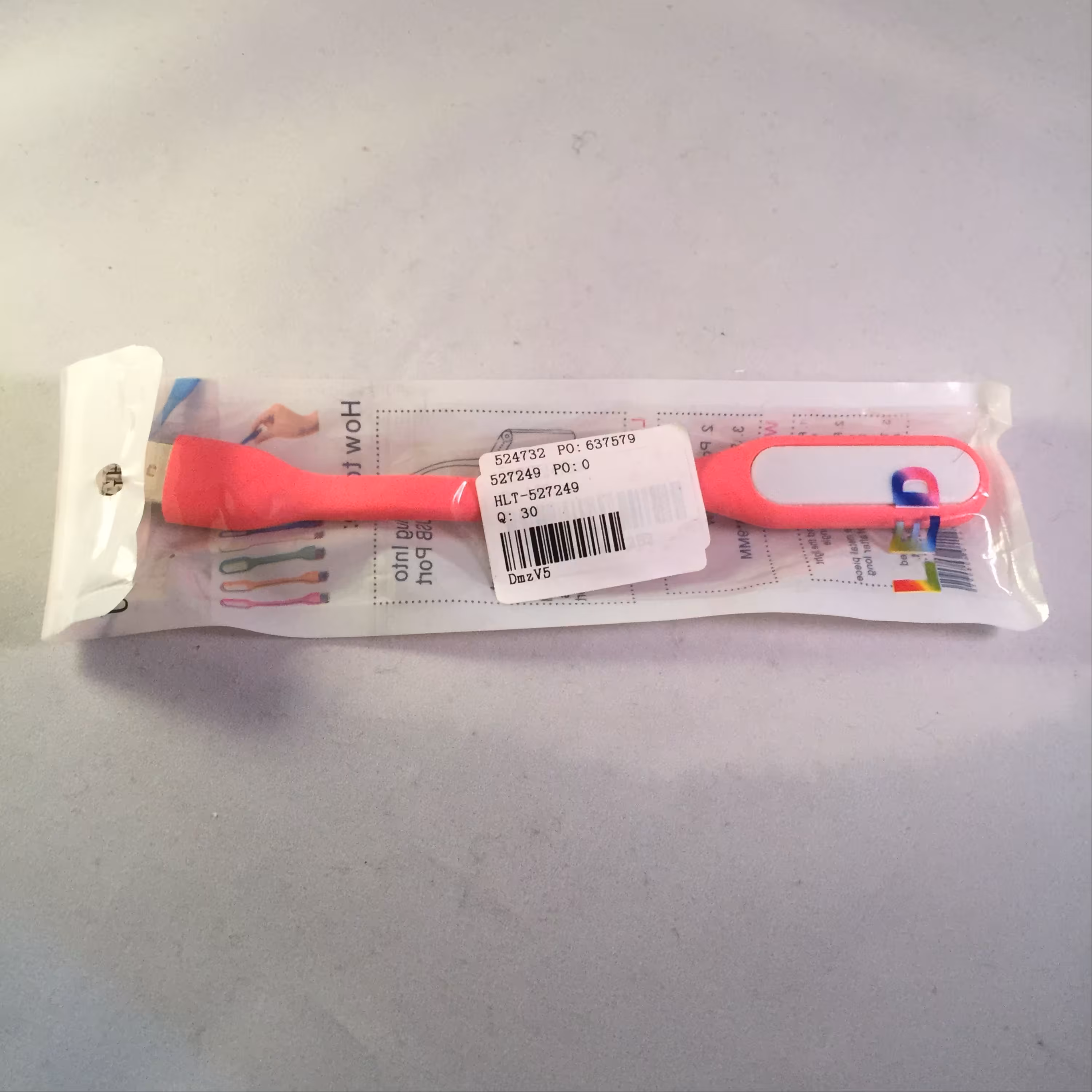 چراغ قوه و مطالعه USB