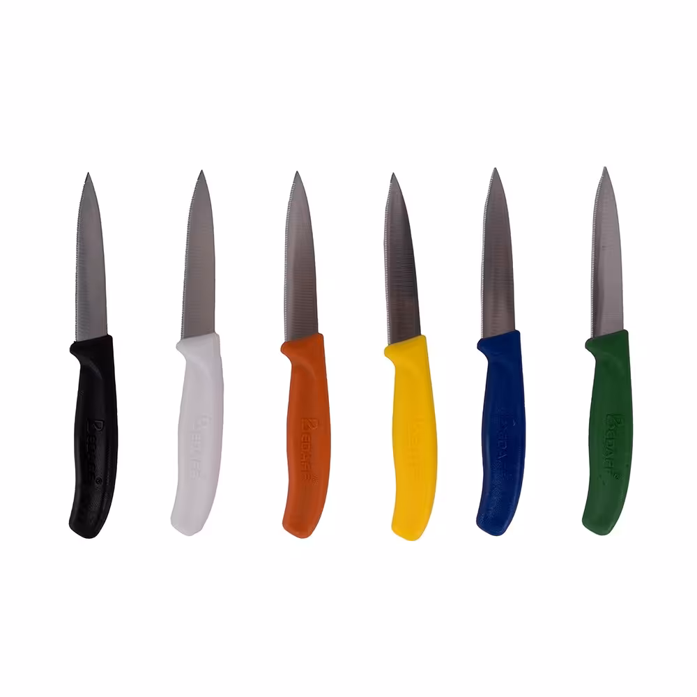 چاقو میوه خوری بداف بسته 6 عددی نارنجی Q001606TA