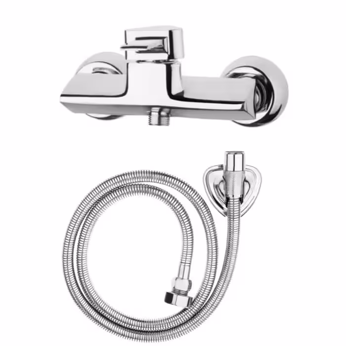 شیر توالت مدل برمودا به همراه شلنگ توالت