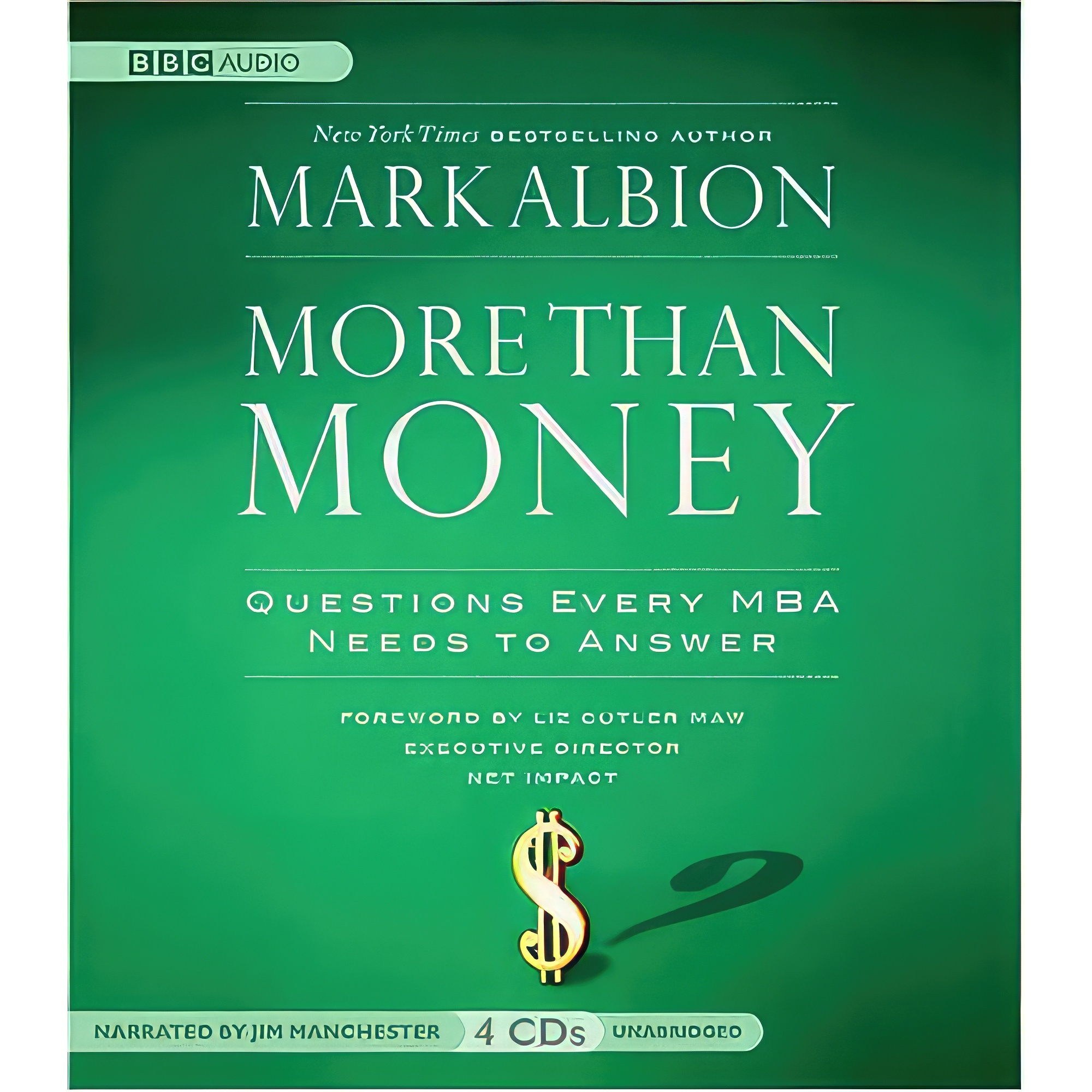 کتاب زبان اصلی More Than Money اثر Mark albion and Jim Manchester