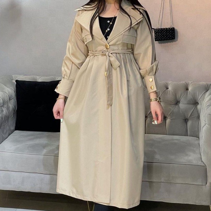مانتو بلند زنانه دخترانه مدل کاتیا جنس سوپر ترگال سایز1و2