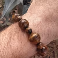 دستبند مردانه و زنانه سنگ چشم ببر