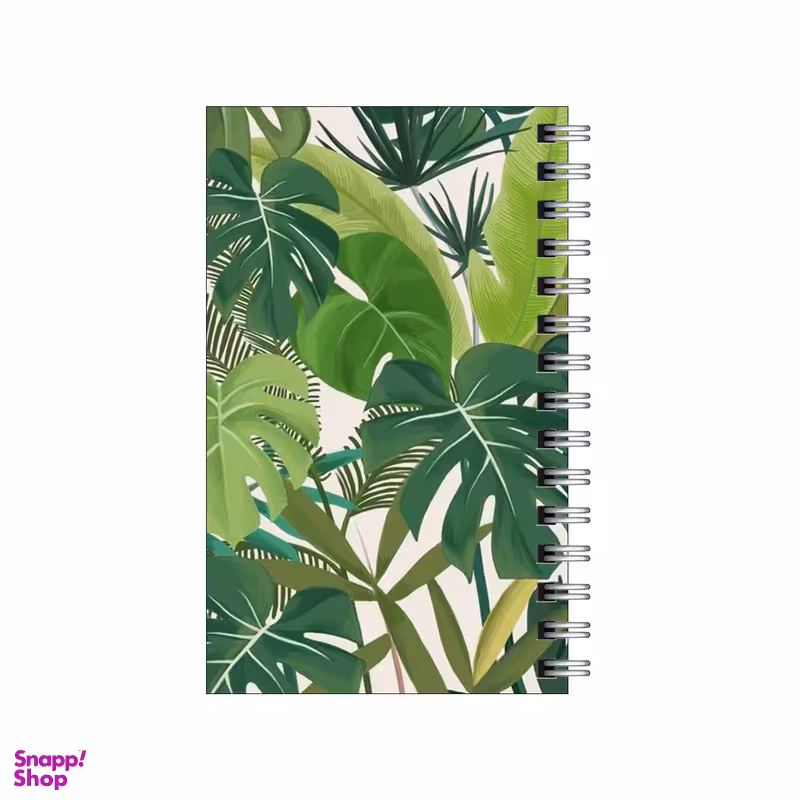 دفترچه یادداشت مدل to do list طرح پترن برگ انجیری کد 3078743