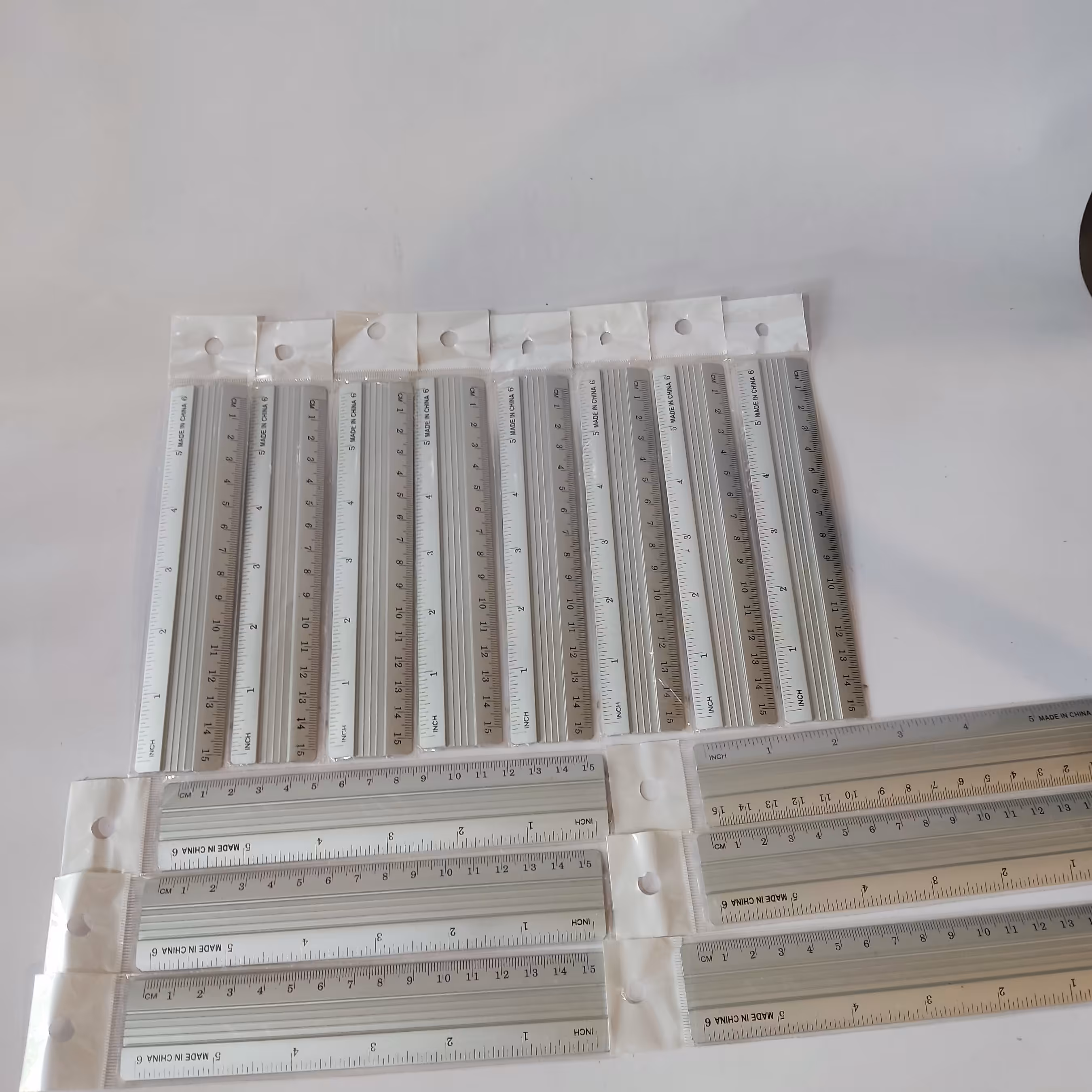 خطکش آلمینیومی 15 سانت درجه یک(مناسب برای جوایز مدارس)