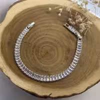 دستبند تنیسی فول نگین