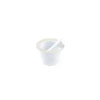 هاون چینی پاستل کرم