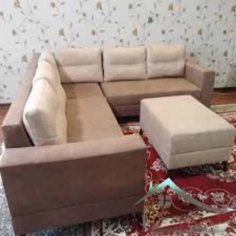 مبل راحتی مدل ال کنج(تخت شو) ( ارسال بصورت باربری و پس کرایه )