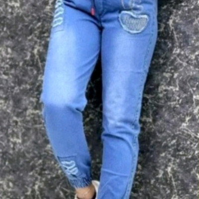 شلوار لی کش نگین دار