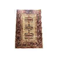 فرش ماشینی بزرگمهر کاشان طرح 78005 گندمی