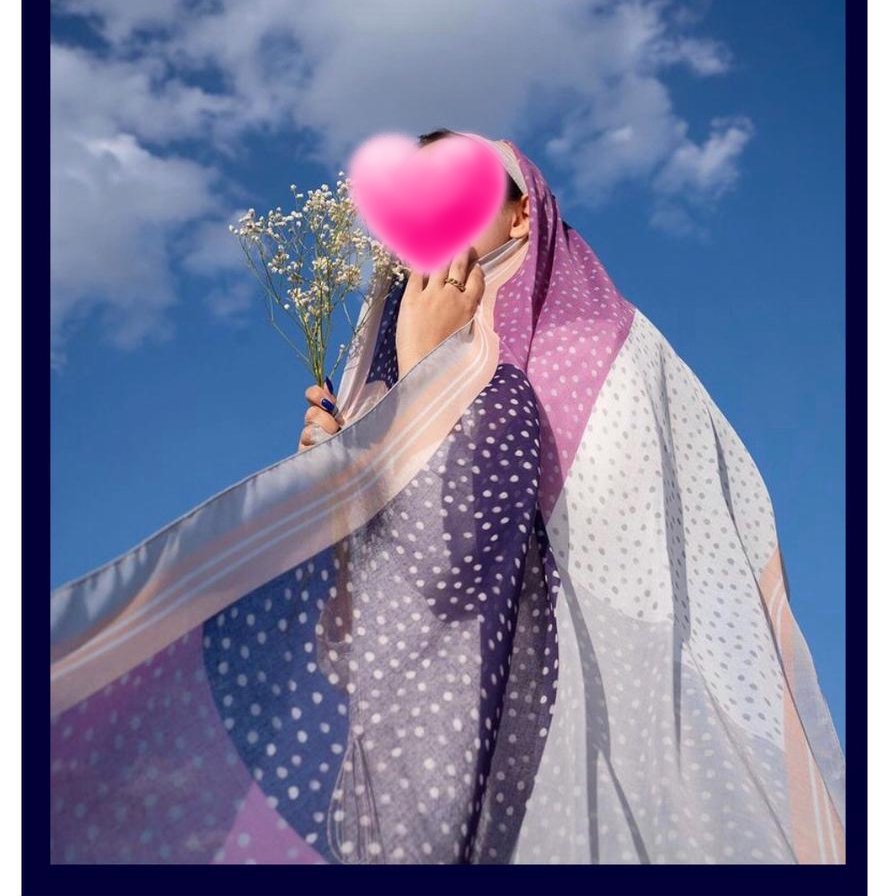 شال طرح توپ توپی