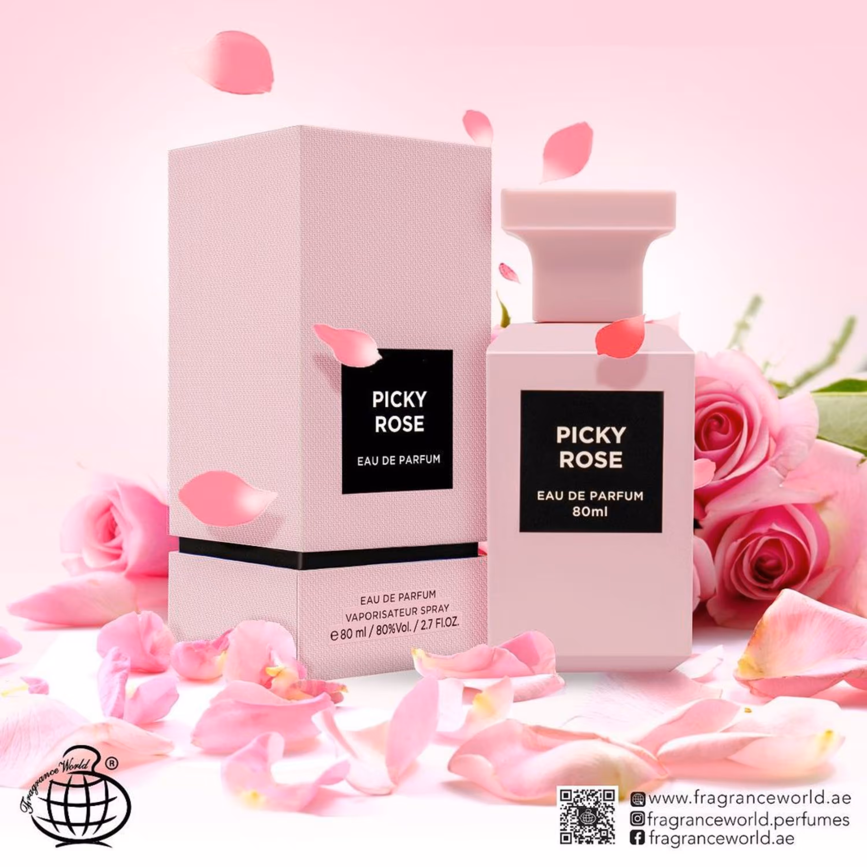 عطر ادکلن مشابه تام فورد رز پریک مدل picky Rose فراگرنس ورد 
