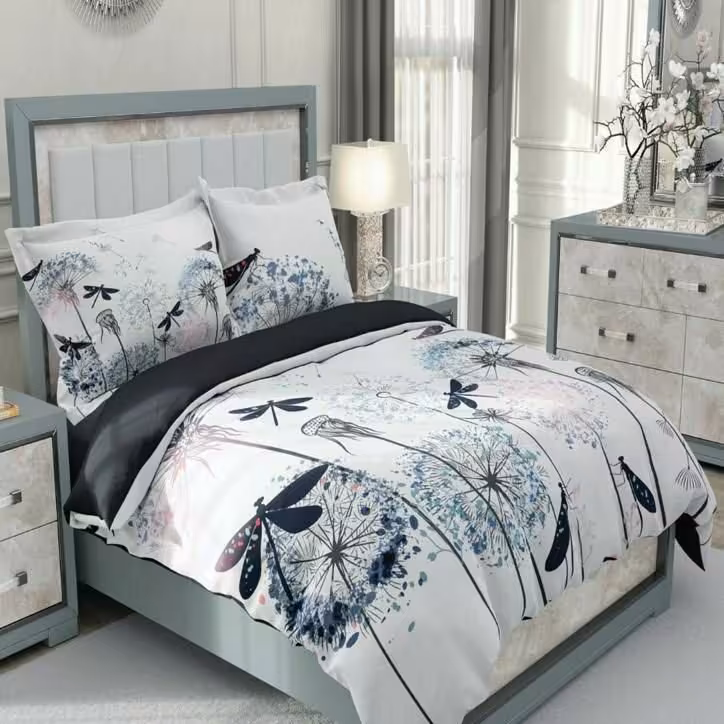 لحاف و روتختی سه بعدی دو نفره سرویس خواب