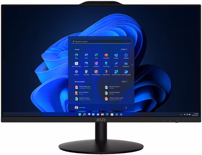 کامپیوتر همه کاره 27 اینچی ام اس آی مدل AP272 پردازنده Core i5 14400 رم 16 حافظه 512GB SSD گرافیک intel