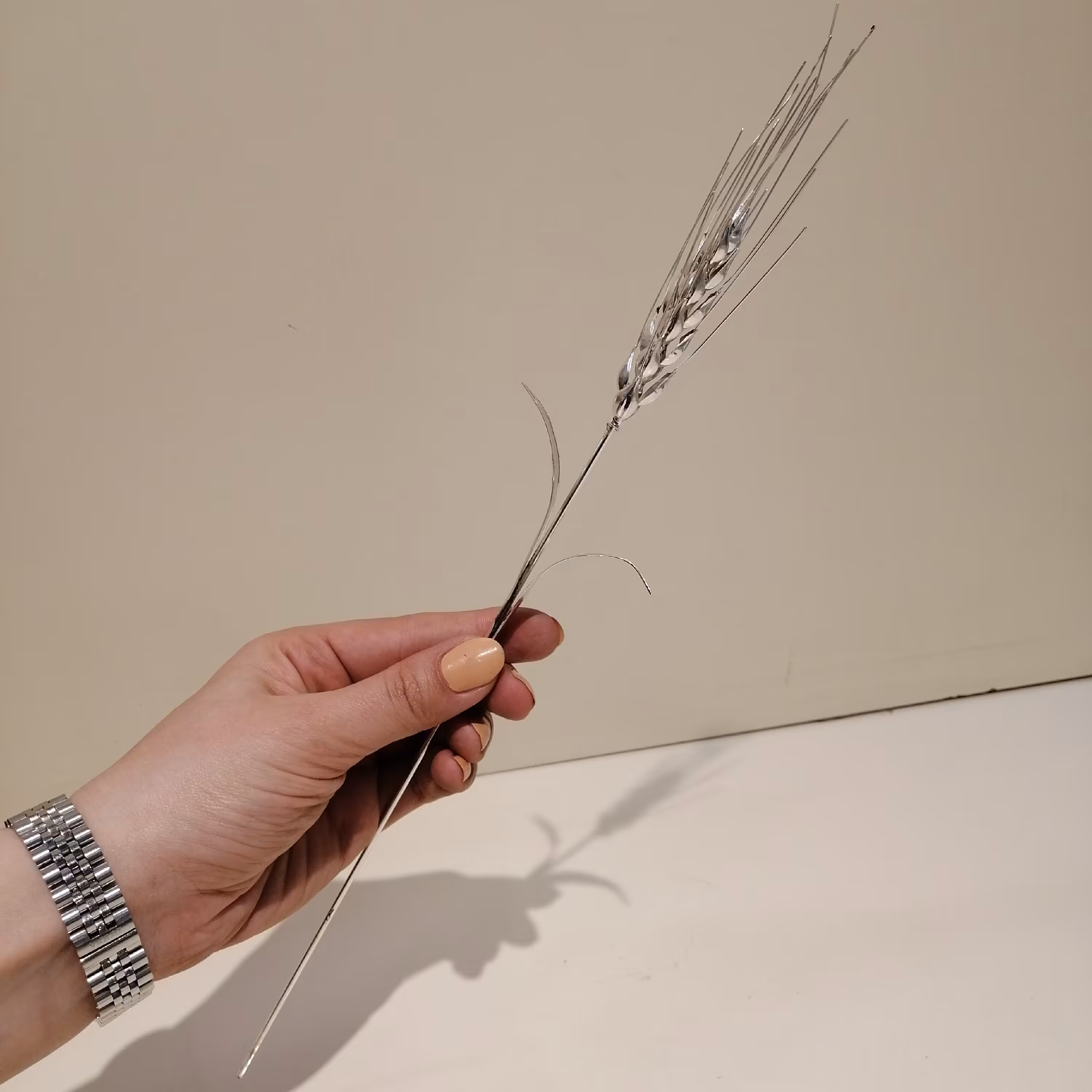 خوشه های گندم مسی برنجی 