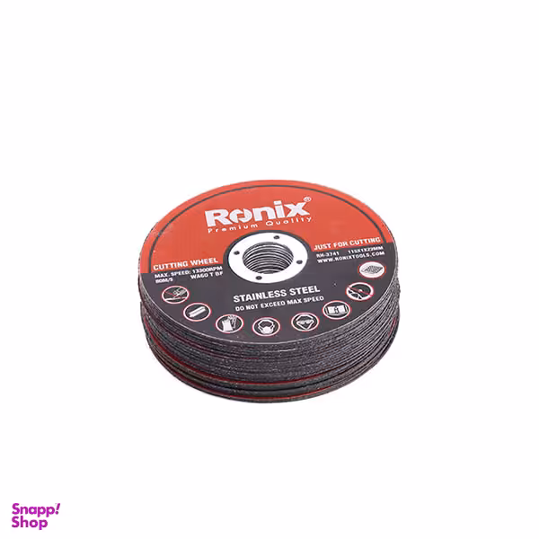 صفحه برش استیل مینی رونیکس (Ronix) مدل RH-3741 سایز 115x1 میلی متر