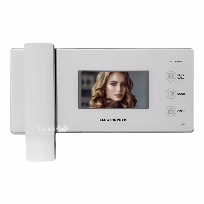 دربازکن تصویری الکتروپیک 3.5 اینچ 1196 سفید باحافظه