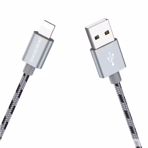 کابل تبدیل USB به لایتنینگ بروفون مدل BX9 طول 1 متر