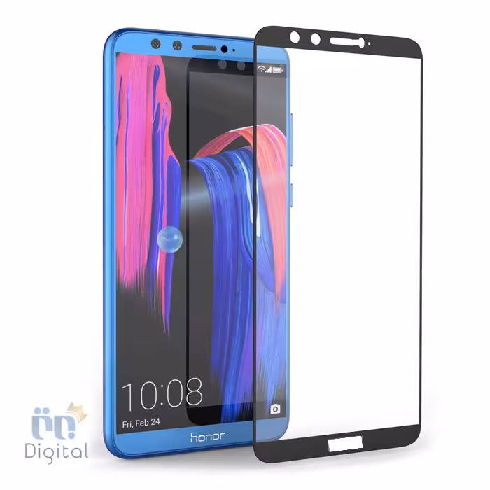 محافظ صفحه نمایش مدل Full Cover Tempered Glass مناسب برای گوشی هواوی مدل Honor 9 Lite