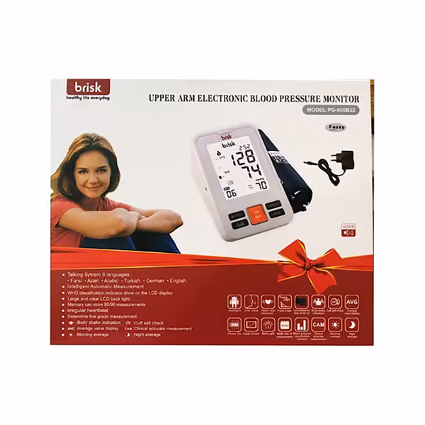 فشارسنج دیجیتال سخنگو بریسک مدل Brisk PG 800B16