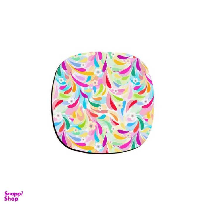 زیر لیوانی ترمه طراحان ایده مدل ماهی رنگی کد cfp044 بسته شش عددی