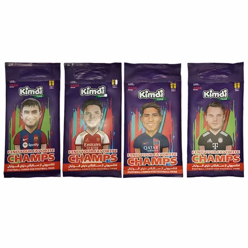 اسباب بازی شانسی کیمدی مدل چمپس سری 2024 مجموعه 4 عددی